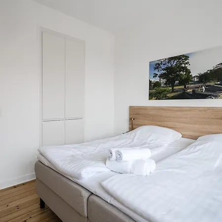 公寓 Fantastic 2-br W Balcony In Charlottenlund - 294 卡拉姆堡